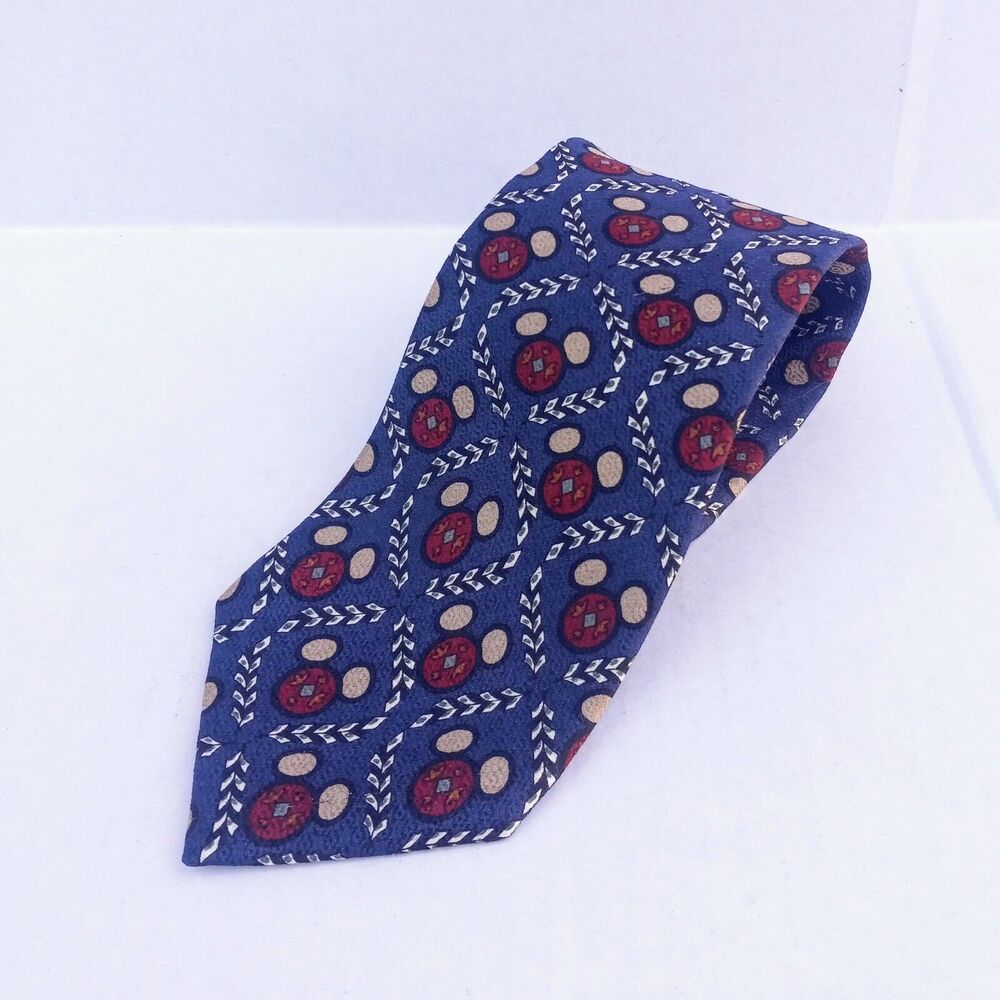 Vintage The Disney Store Hidden Mickey Neck Tie-100% Silk-Traditional-USA Made